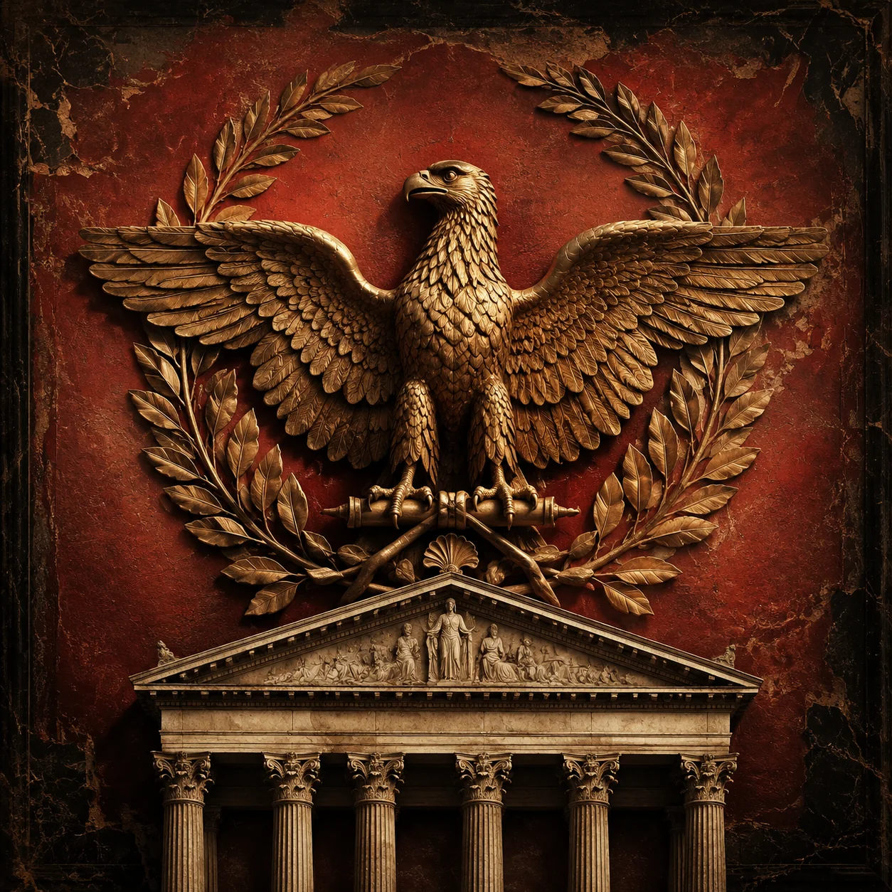 Portada de Crónicas del Imperio Romano